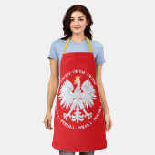 ポルスカ4 エプロン (着用した状態)