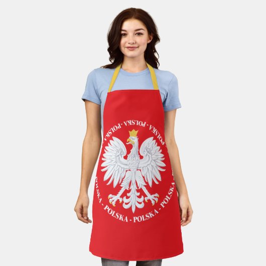 ポルスカ4 エプロン (着用した状態)