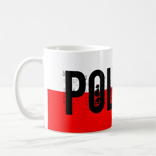 ポルスカ(ポーランド)のマグ コーヒーマグカップ (左)