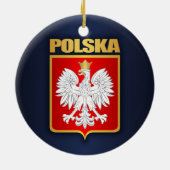 ポルスカ(ポーランド) COA セラミックオーナメント (裏面)