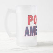 ポルスキーアメリカン フロストグラスビールジョッキ (左)
