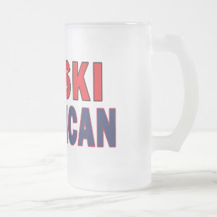 ポルスキーアメリカン フロストグラスビールジョッキ