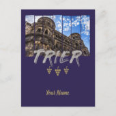 ポルタニグライントリエヴィンテージモゼル土産 シーズンポストカード (正面)