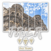 ポルタニグライントリエヴィンテージモゼル土産 シール (正面)