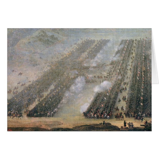 ポルタバ1750年の戦い (正面横)