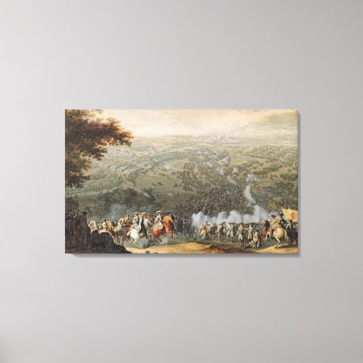 ポルタヴァの戦い2 キャンバスプリント (正面)