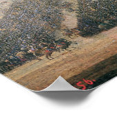 ポルタヴァの戦い(1750年) ポスター (角)