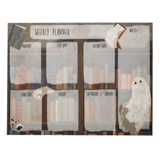 ポルターガイストプランナー ノートパッド (正面)