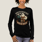 ポルターガイスト注ぎ幽霊コーヒーTシャツ | ハロ トライブレンドＴシャツ (正面)