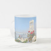 ポルタージリフトブリッジマグ フロストグラスマグカップ (正面左)