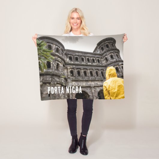 ポルタ・ニグラ in トリーア ラインツァール・ファルツ州 ドイツ フリースブランケット (インサイチュ)