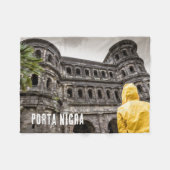 ポルタ・ニグラ in トリーア ラインツァール・ファルツ州 ドイツ フリースブランケット (正面(横))