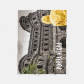 ポルタ・ニグラ in トリーア ラインツァール・ファルツ州 ドイツ フリースブランケット (正面)