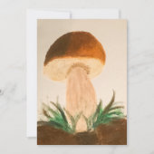 ポルチーニ茸 カード (正面)