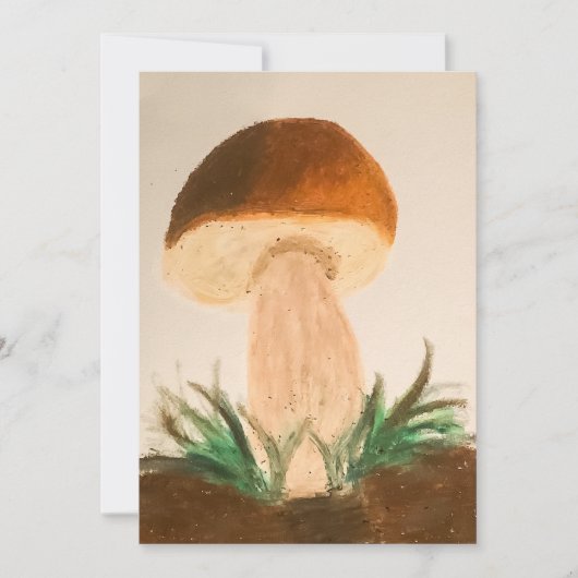 ポルチーニ茸 カード (正面)