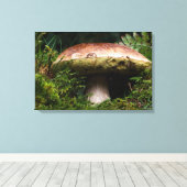 ポルチーノキノコ キャンバスプリント (インサイチュ (ウッドフロア))