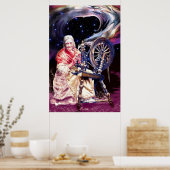 ポルティア・セント・ルークの紡ぎ車でフレヤ ポスター (キッチン)