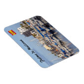 ポルティキョルマリーナat dusk - Palma de Mallorca マグネット (右側)