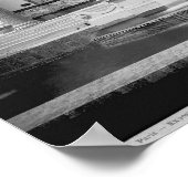 ポルティコと泉の場所 ポスター (角)