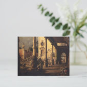 ポルティコを使用した透視図 ポストカード (スタンド正面)