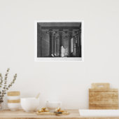 ポルティコインテリアのパースビュー(Esne (La) ポスター (キッチン)