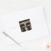 ポルティコ・デ・ラス・プラテリアの眺め スクエアシール (封筒)