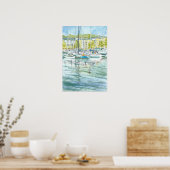 ポルティシアドマリーナ ポスター (キッチン)