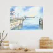 ポルティシェードマリーナからの眺め ポスター (キッチン)