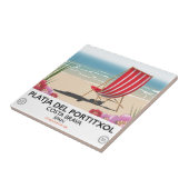 ポルティショル海岸, コスタ・ブラバ, スペイン タイル (側面)