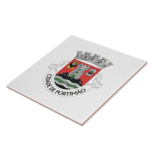 ポルティマオのコート，ポルトガル タイル (側面)