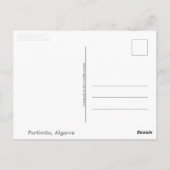 ポルティマ，アルガルヴェ（ポルトガル） ポストカード (裏面)