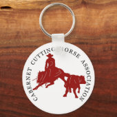 ポルテクレフ、 音符記号カベルネCHAボルドー キーホルダー (正面)