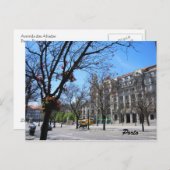 ポルトのメイン中央はがき ポストカード (正面/裏面)