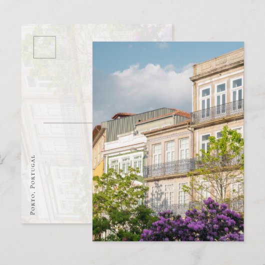 ポルトの春のビブリオンテ Postcard ポストカード (正面/裏面)