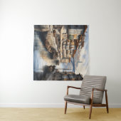 ポルトの水色 タペストリー (インサイチュ(横))