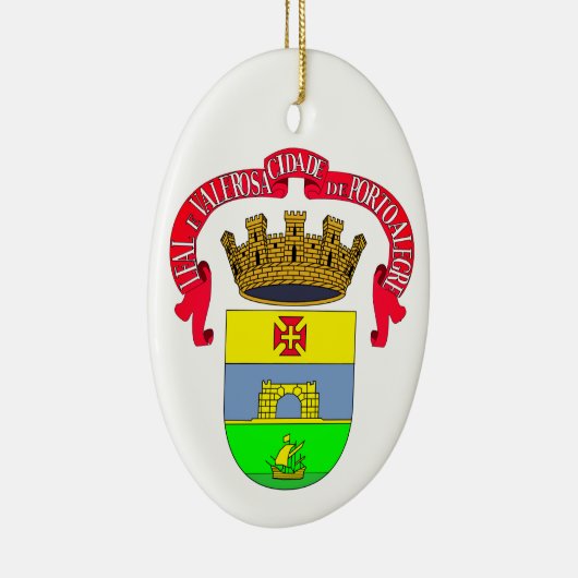 ポルトアレグレ(シティシール) – ブラジル セラミックオーナメント (右)