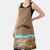 ポルトカラフルガルの春フィールド大人エプロン エプロン (インサイチュ)
