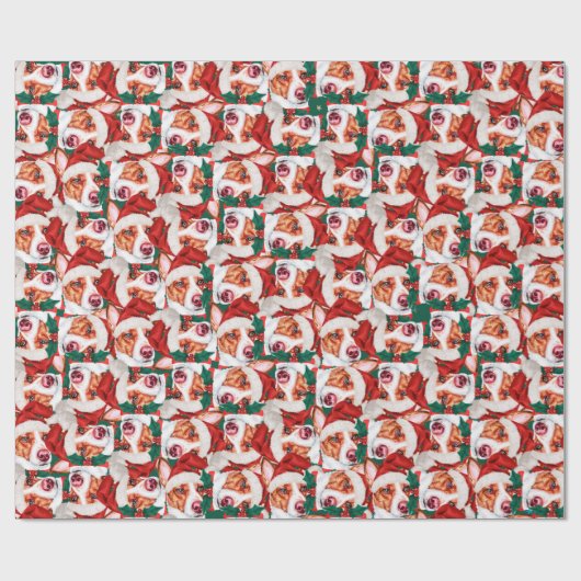 ポルトガルおもしろいのポデゴのクリスマスパターン ラッピングペーパー (フラット)