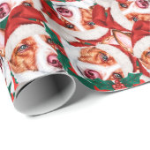 ポルトガルおもしろいのポデゴのクリスマスパターン ラッピングペーパー (ロールコーナー)