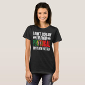 ポルトガルおもしろい出身のスポーツ好き Tシャツ (正面フル)