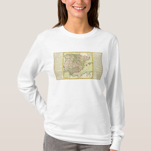 ポルトガルおよびスペイン Tシャツ (正面)