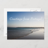 ポルトガルからの挨拶 ポストカード (正面/裏面)