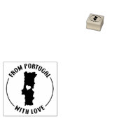 ポルトガルから愛と小規模企業 ラバースタンプ (押印)