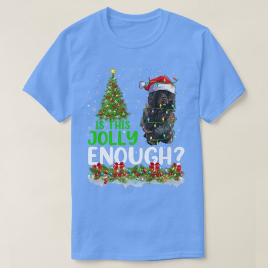 ポルトガルすてきの水犬のクリスティマ Tシャツ (デザイン正面)