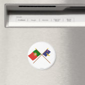 ポルトガルとアゾレス諸島の十字架 マグネット (インサイチュ (食洗機))