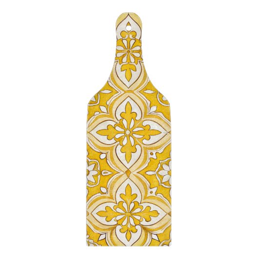 ポルトガルのアズレジョ模様 カッティングボード (正面)