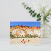ポルトガルのアルガルヴプライアダファレーシア ポストカード (スタンド正面)