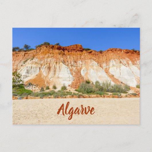 ポルトガルのアルガルヴプライアダファレーシア ポストカード (正面)