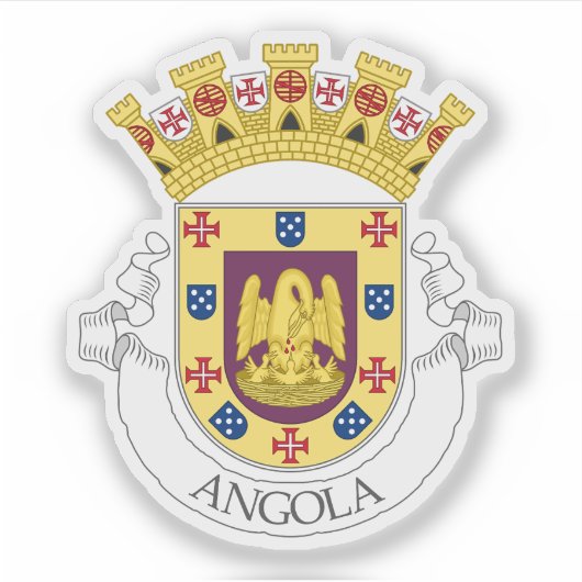ポルトガルのアンゴラが提案した紋章（1932年） シール (正面)