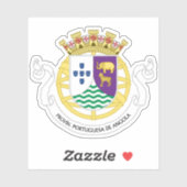 ポルトガルのアンゴラの紋章(1951年~1975年) シール (シート)